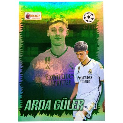 Arda Guler 2023-24 Topps Merlin - 47/49 Real Madrid