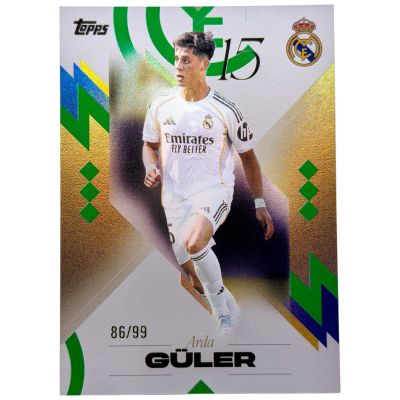 Arda Guler 2025-26 Topps Los Blancos - 86/99 #19 Real Madrid