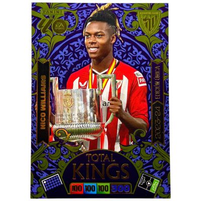Nico Williams 2025-26 Panini XL Adrenalyn Dream Box Total Kings 2023-24 Edicion Unica Trophy #457 Atlethic Club Bilbao