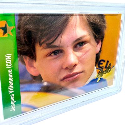 Jaques Villeneuve 1992 Grid Formula One - Rookie #172 PSA 7 