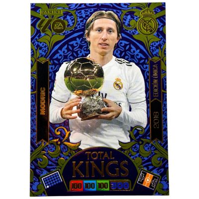 Luca Modric 2025-26 Panini XL Adrenalyn Dream Box Total Kings 2018 Edicion Unica Trophy #458 Real Madrid