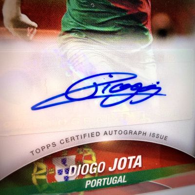 Diogo Jota 2024 Topps Chrome Euro 2024 - AUTO #CA-DJ Portugalia 