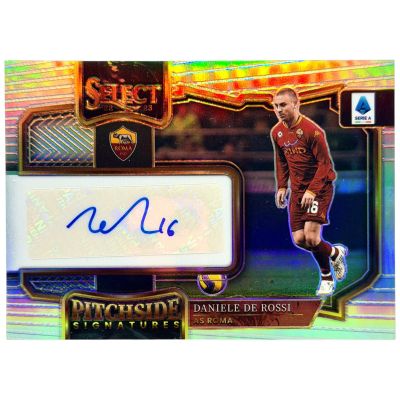 Daniele de Rossi 2022-23 Panini Select la Liga AUTO Pitch Side #PS-DDR AS Roma