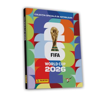 Album cu coperta cartonata pentru stickere Panini - FIFA WORLD CUP 2026 - 