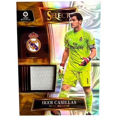 Iker Casillas 2022-23 Panini Select La Liga - Match Worn Relic Prizm #SW-IC Real Madrid