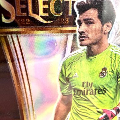 Iker Casillas 2022-23 Panini Select La Liga - Match Worn Relic Prizm #SW-IC Real Madrid