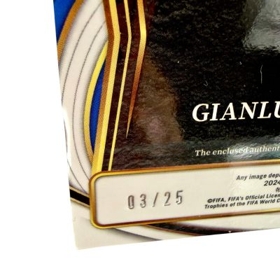 Gianluigi Donnarumma 2024-25 Panini Select Fifa Soccer - Jumbo Patch Tie Dye Prizm 03/25 #JS-GD Italia