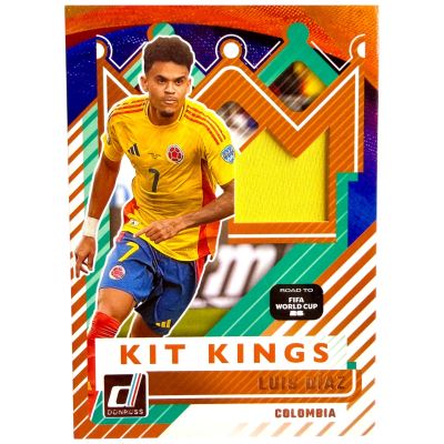 Luis Diaz 2025-26 Panini Donruss Road To World Cup - Kit Kings RELIC #KK-LD Columbia