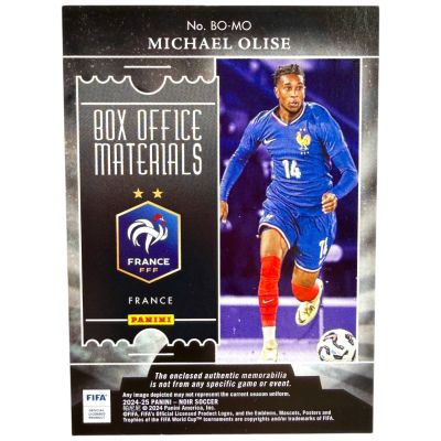 Michael Olise 2024-25 Panini Noir - Box Office Materials RELIC 37/65 #BO-MO Franta