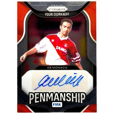 Youri Djorkaeff 2025-26 Panini Prizm FIFA - AUTO #P-YD AS Monaco 