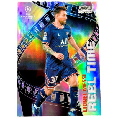 Lionel Messi 2021-22 Topps Stadium Chrome UCL - Reeltime #RTLM PSG