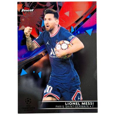 Lionel Messi 2021-22 Topps Finest #1 PSG
