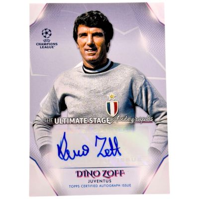 Dino Zoff 2022-23 Topps UCC Flagship - AUTO Ultimate Stage #US-DZ Italia