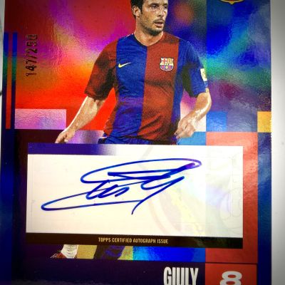 Giuly 2024-25 Topps FC Barcelona Team Set - AUTO 147/250 #AU-LG