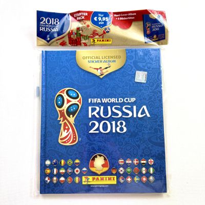 Album Panini FIFA World Cup 2018 Russia Hardcover
