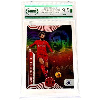 Mohamed Salah 2022-23 Panini Chronicles Premier Legaue #192 FC Liverpool SOLLYS 9.5