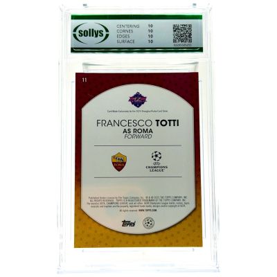 Francesco Totti 2025 Topps Shanghai Ruica Show Refractor #11 SOLLYS 10