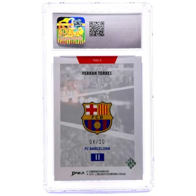 Alejandro Balde 2022-23 Daka FC Barcelona Holocene - Oil Painting 06/10 Gold #CC5 CGC 9.5