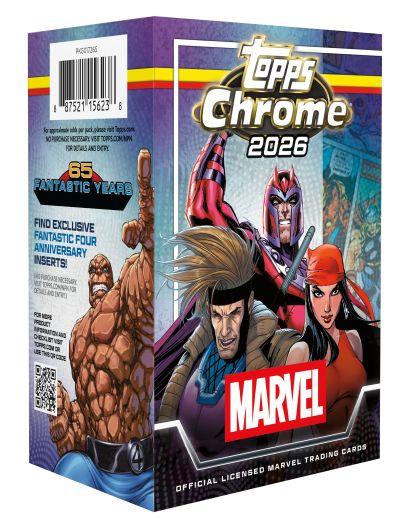 2026 Topps Chrome® Marvel Comics - Value Box