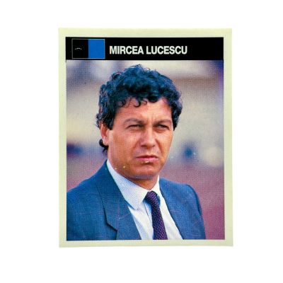 Mircea Lucescu Sticker calcio i campioni e campionato de agostini 1990/91 #282 