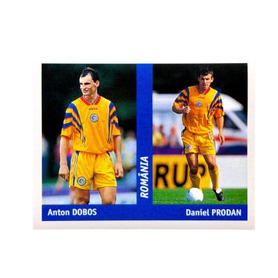 Anton Dobos / Daniel Prodan 1998 Panini Franta 98 DS #322 Romania