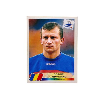 Dorinel Munteanu 1998 Panini Franta 98 World Cup #436 Romania