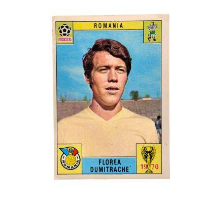 Florea Dumitrache 1970 Mexico World Cup - Original Nelipit Romania