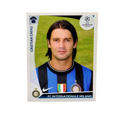 Cristi Chivu 2009-10 Panini Champions League #366 Inter Milan