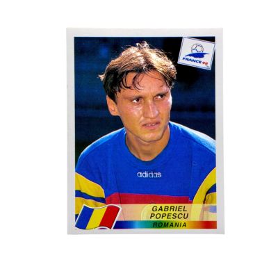 Gabriel Popescu 1999 Panini World Cup France 98 #438 Romania