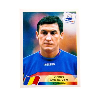 Viorel Moldovan 1998 Panini World Cup France 98 #440 – România | Sticker Original Panini