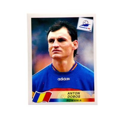 Anton Dobos 1998 Panini Franta World Cup #431 Romania