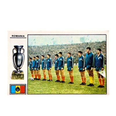 Echipa Romaniei album CALCIATORI PANINI 1971-72 Romania