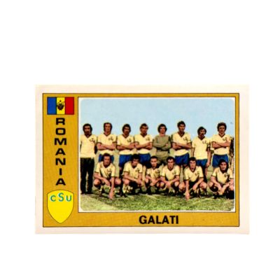 Dunarea Galati Echipa 1976-77 Panini Euro Football #246