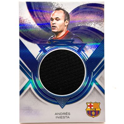 Andres Iniesta 2026 Futera Incredible FC Barcelona - Pre Match Worn Patch 05/09 #BMC10