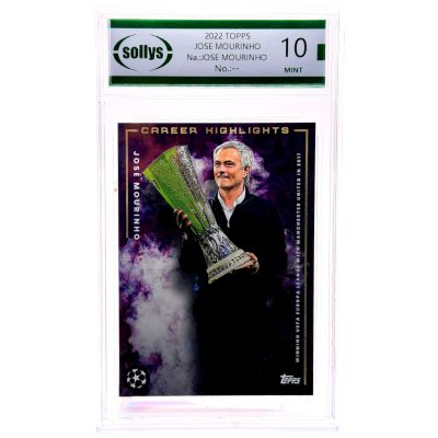 Jose Mourinho 2022 Topps Jose Mourinho - Career Highlights Manchester United Sollys 10