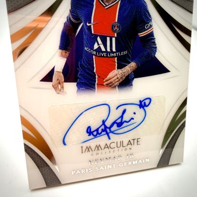 Neymar Jr 2021 Panini Immaculate Soccer - Auto 14/49 #IA-NJR PSG 