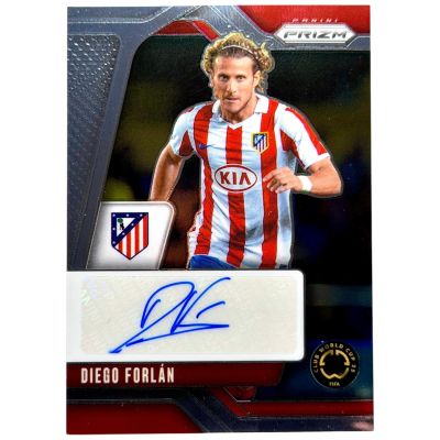 Diego Forlan 2025 Panini Fifa Club World Cup Prizm - AUTO #SL-DF Atletico Madrid