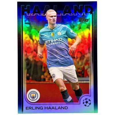 Erling Haaland 2024-25 Topps UCC Flagship - 089/275 Blue #9 Manchster City