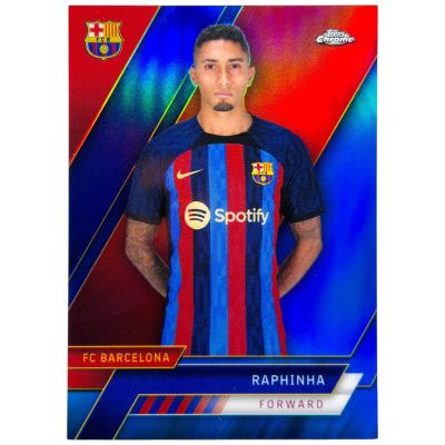 Raphinha 2022-23 Topps FC Barcelona Chrome - 73/75 #25 