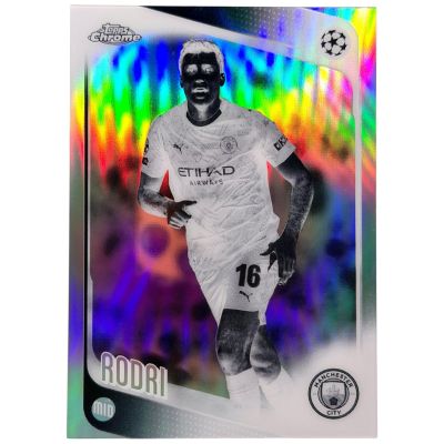 Rodri 2025-26 Topps Chrome UCC - Negative SP #171 Manchester City