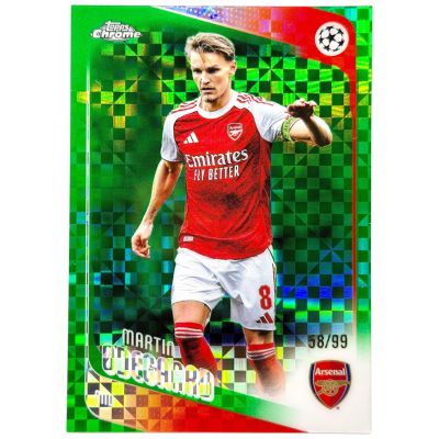 Martin Odegaard 2025-26 Topps Chrome UCL - 58/99 #157 Arsenal