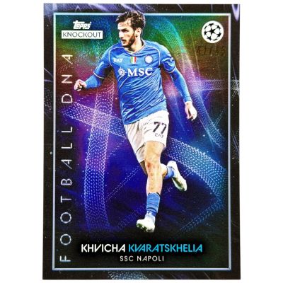 Kvicha Kvaratskelia 2023-24 Topps Knockout UCL - 42/49 Napoli