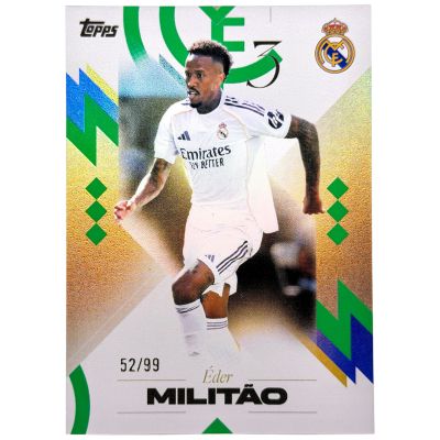 Eder Militao 2025 Topps Los Blancos - 52/99 #7 Real Madrid