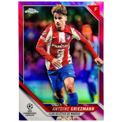 Antoine Griezman 2021-22 Topps Chrome UCC - 072/175 Pink #171 Atletico Madrid
