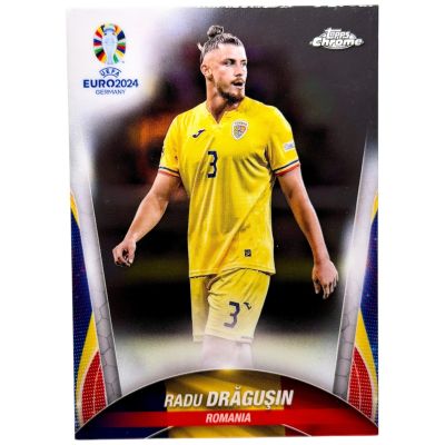 Radu Dragusin 2024 Topps Chrome Euro 2024 #111 Romania
