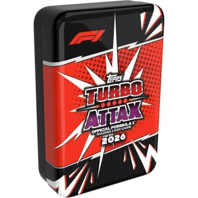 Topps F1 Turbo Attax Formula 1 2026 – Mega Tin – 48 Carduri + 4 Carduri Exclusive