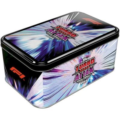 Topps F1 Turbo Attax Formula 1 2026 – Super Tin Greats of the Grid – 72 Carduri + 8 Carduri Exclusive