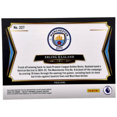 Erling Haaland 2024-25 Panini Select Premier League - Field Level #227 Manchester City