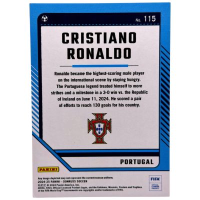 Cristiano Ronaldo 2024-25 Panini Donruss Soccer #115 Portugalia 