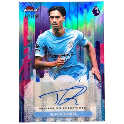 Tijjani Reijnders 2026 Topps Finest AUTO #FA-TR 121/150 Manchester City